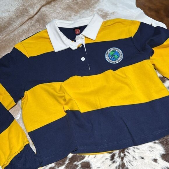 Women's Rowing Blazers Rugby Long Sleeve Top - Picture 4 of 7
